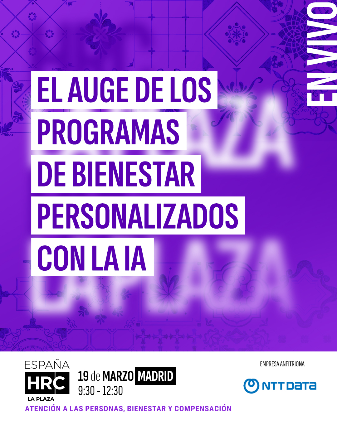 Evento EL AUGE DE LOS PROGRAMAS DE BIENESTAR PERSONALIZADOS CON LA IA