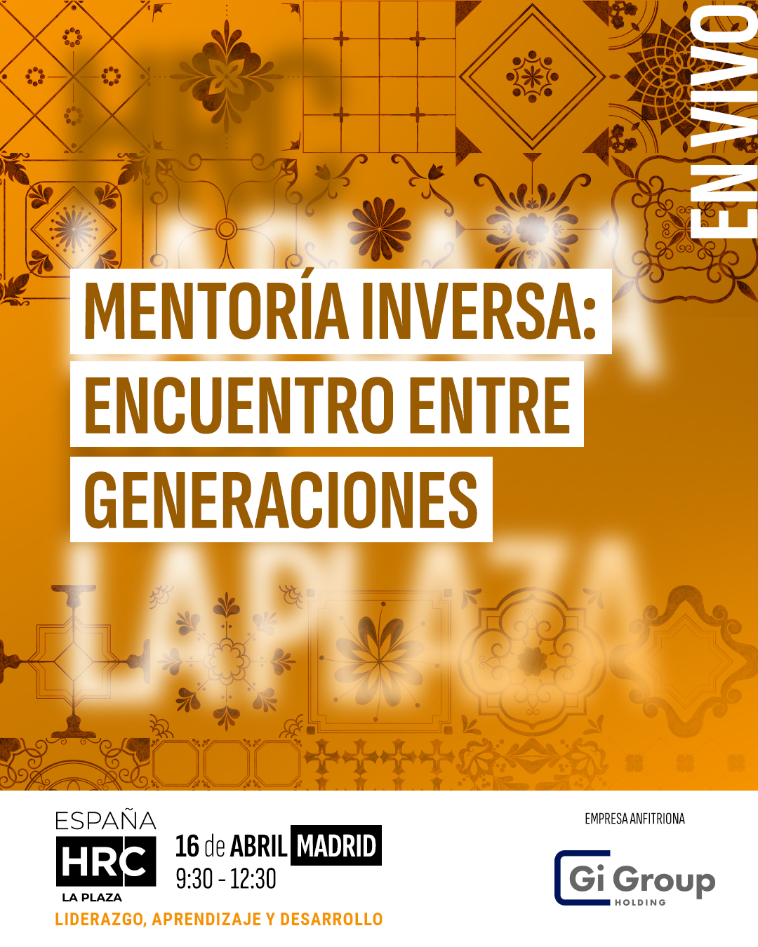 Evento MENTORÍA INVERSA: ENCUENTRO ENTRE GENERACIONES