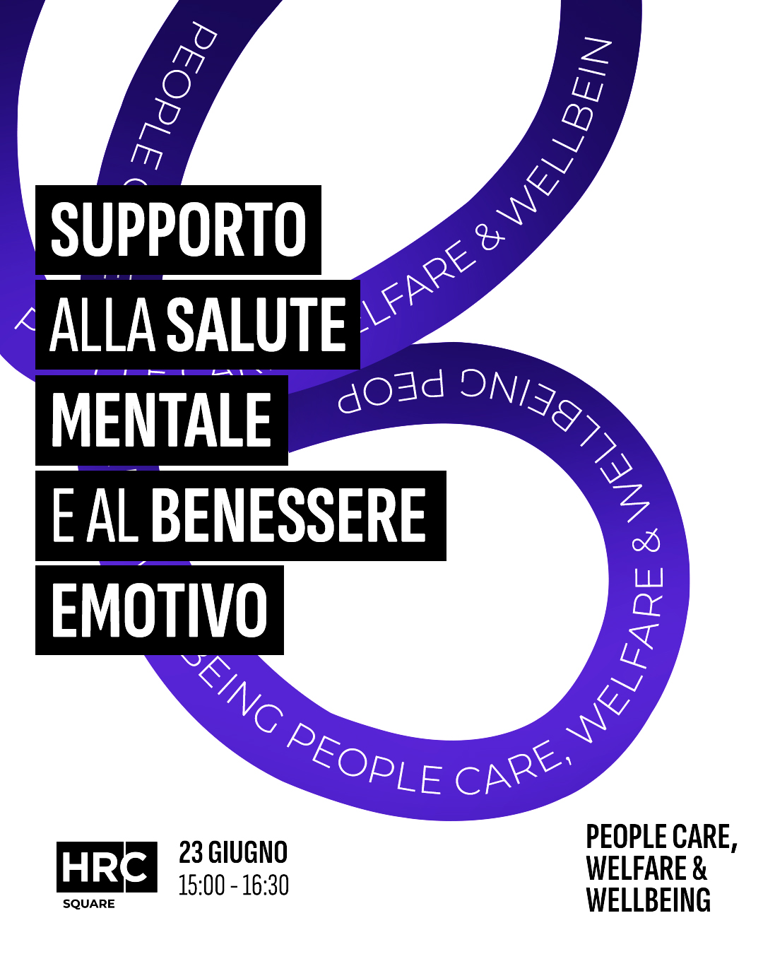 Evento Supporto alla salute mentale e al benessere emotivo