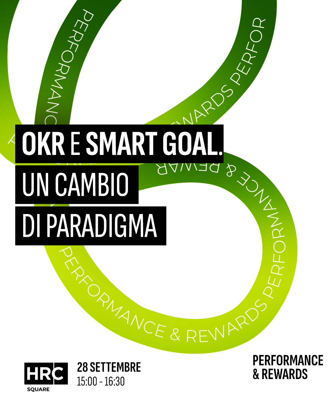 Evento OKR E Smart Goal. Un cambio di paradigma