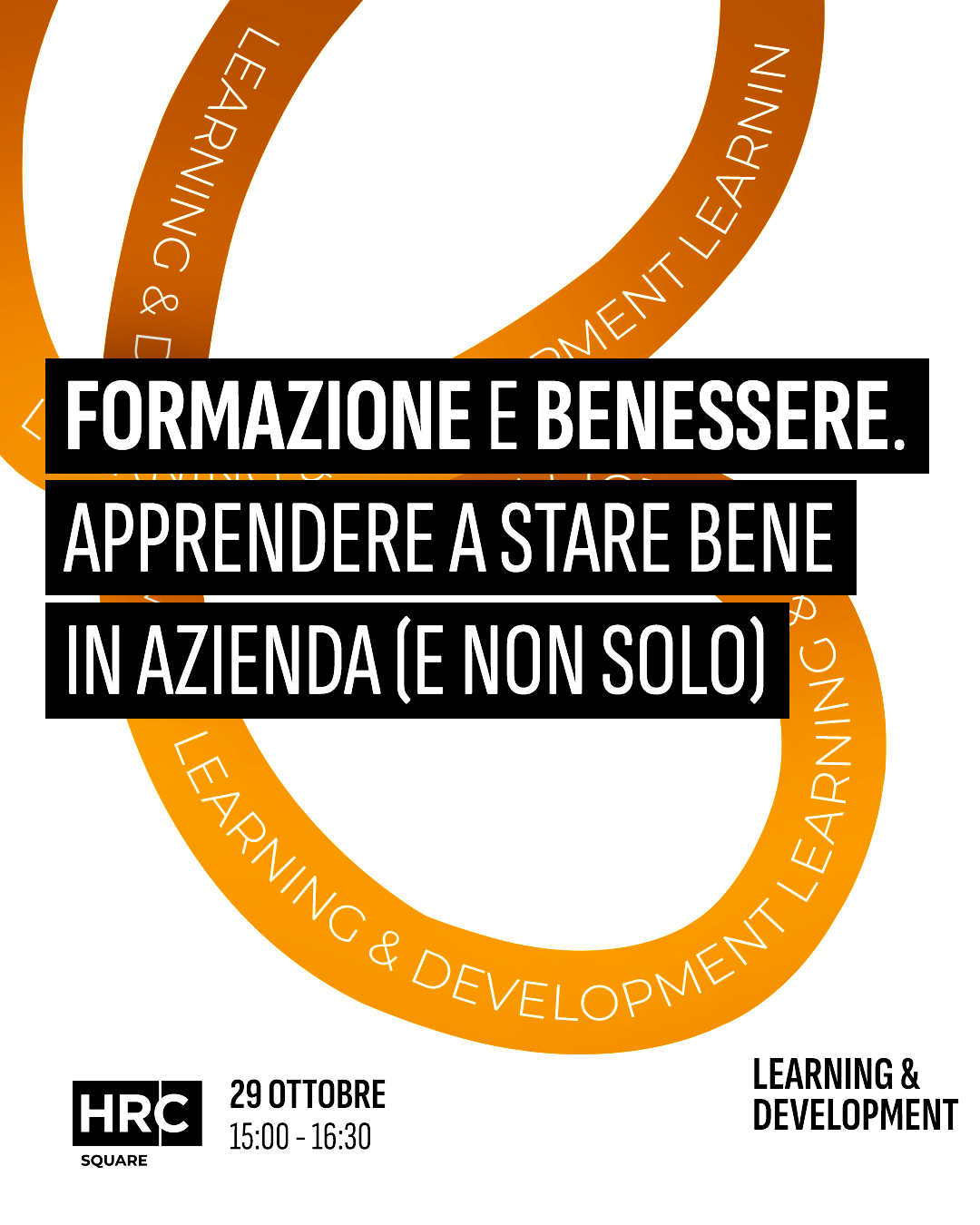 Evento Formazione e benessere. Apprendere a stare bene in azienda (e non solo)