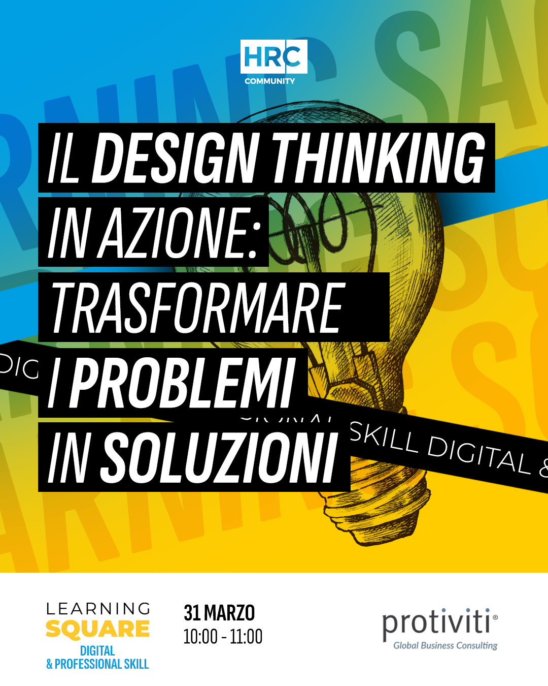 Il Design Thinking in azione: trasformare i problemi in soluzioni
