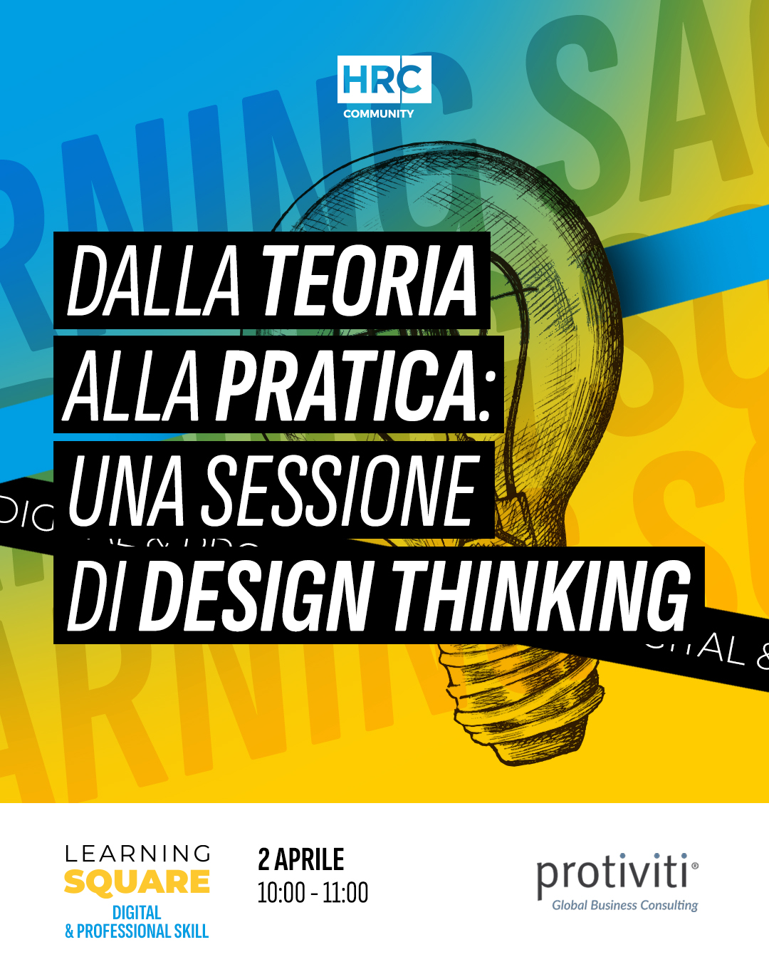 Evento Dalla teoria alla pratica: una sessione di Design Thinking