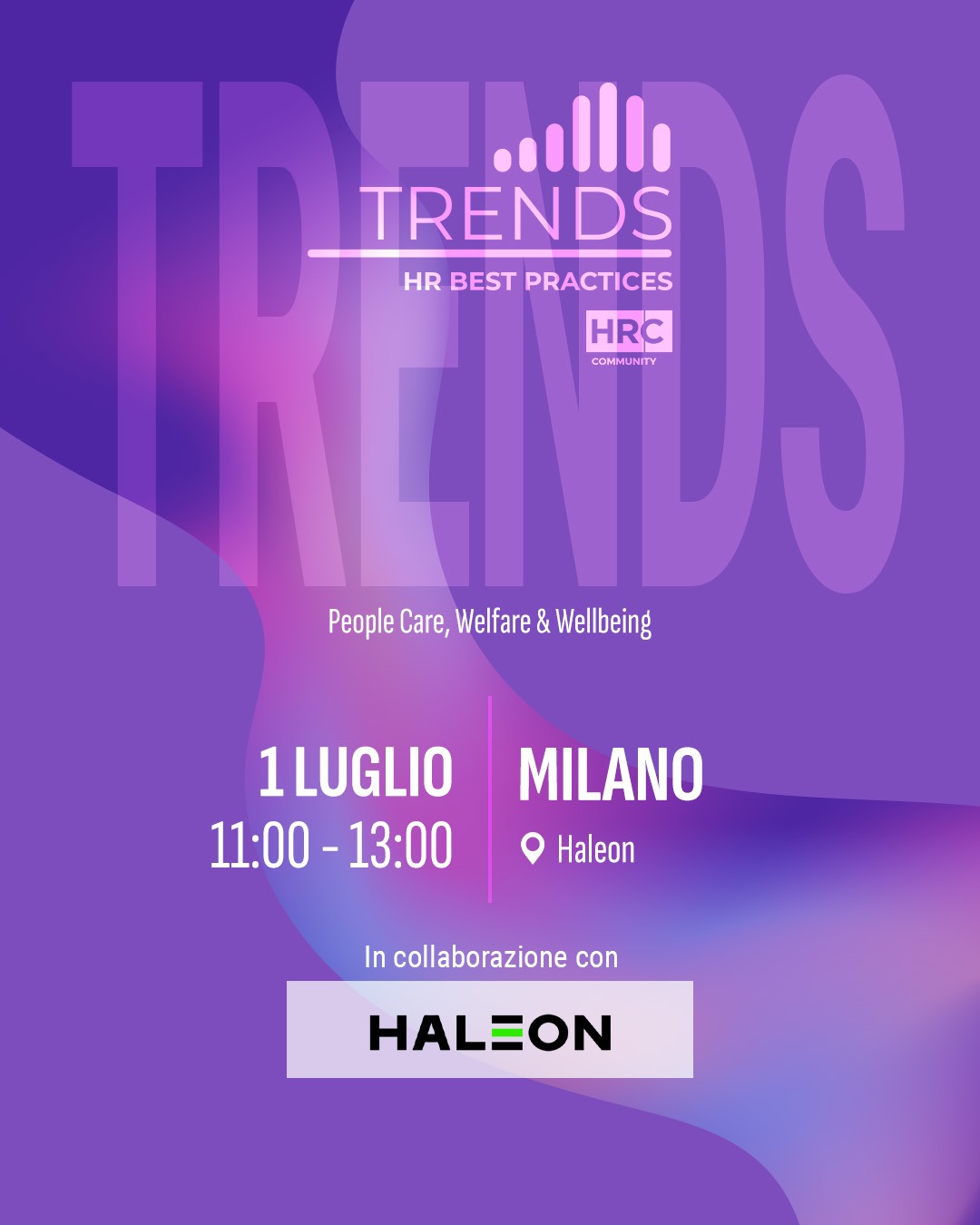 Evento People Care, Welfare & Wellbeing TRENDS - Milano