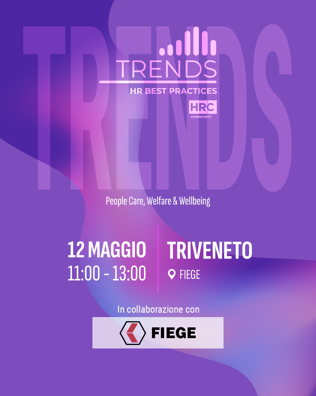 Logo People Care, Welfare & Wellbeing TRENDS - Triveneto